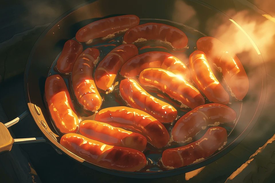Anime Kitchen Tips: A Guide to Cinematic Food Illustrations and Light-and-Shadow Composition 2