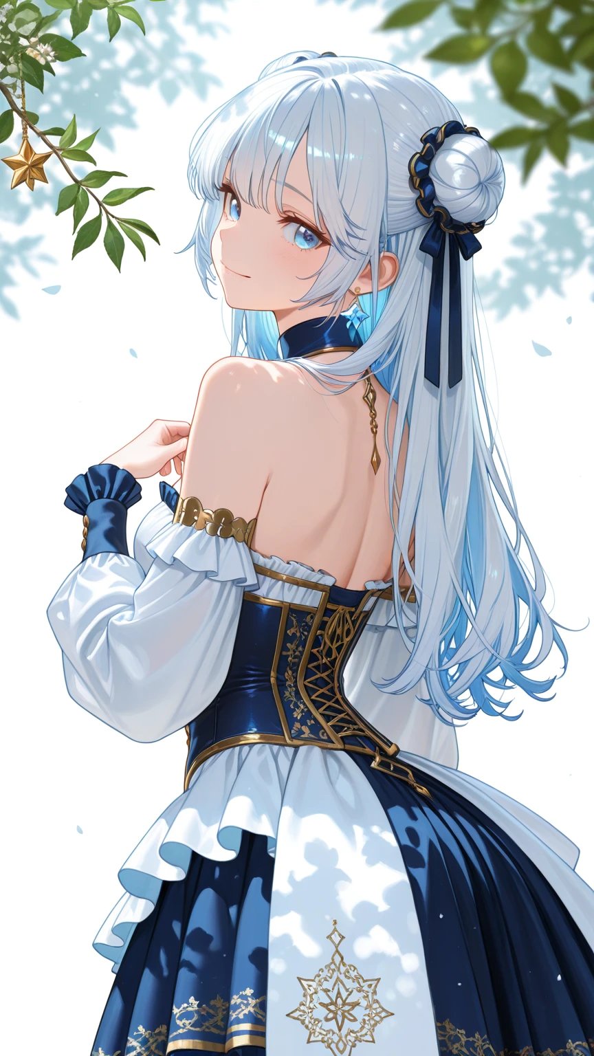 蓝色偶像服装提示词发布 3