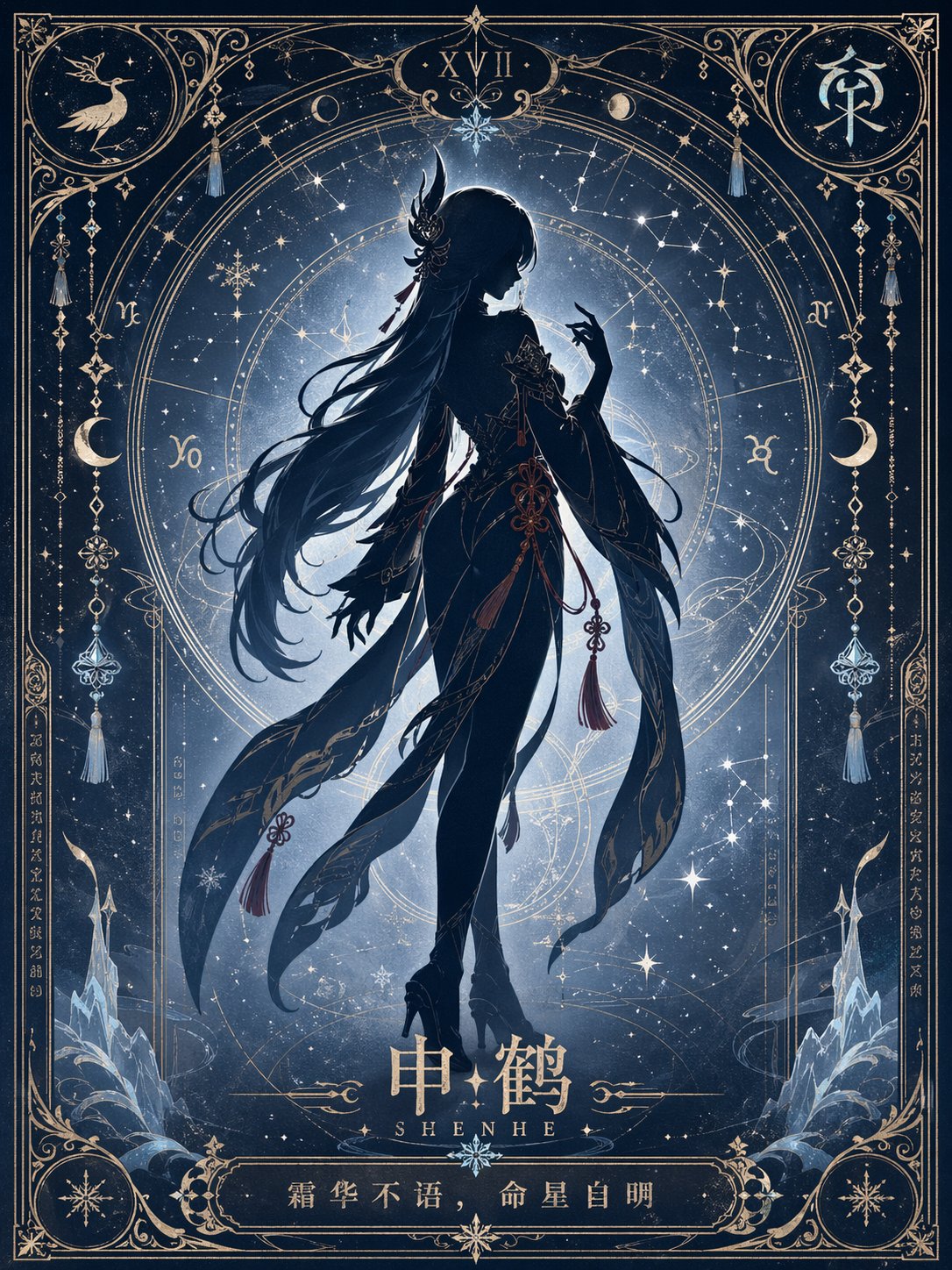 极简命运星盘塔罗AI海报教程 4
